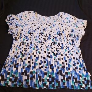 3XL Peaches Scrub Top.